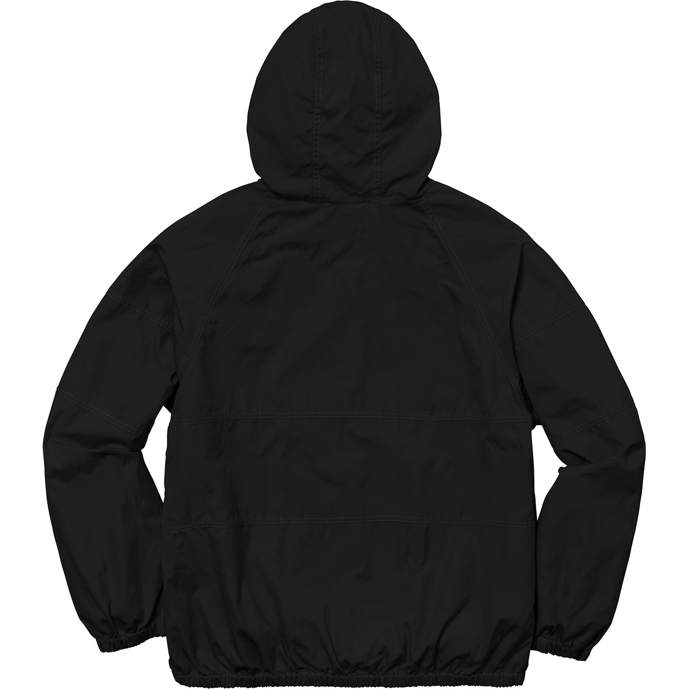 Cotton Hooded Raglan Jacket view 7
